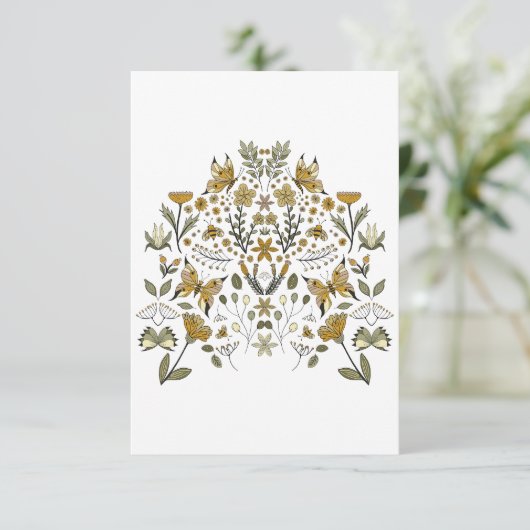 Summer Butterflies 招待状 (スタンド正面)