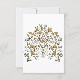 Summer Butterflies 招待状