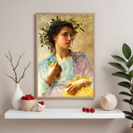 Summer by William Bougeau ポスター