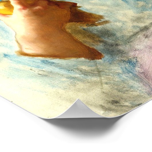 Summer by William Bougeau ポスター (角)