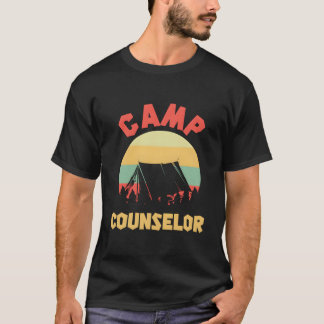 Summer Camp Counselor Director Camper Tシャツ