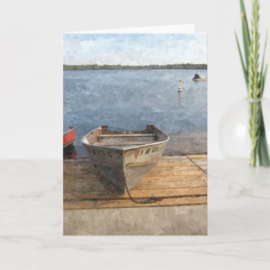 SUMMER CARD: Lake Harriet, "Boat & Coule"_カード カード (正面)