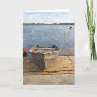 SUMMER CARD: Lake Harriet, "Boat & Coule"_カード カード