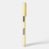 Summer Chic Retro Yellow Stripes Personalized Case-Mate iPhoneケース (裏面 / 右)