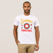 Summer Christmas July T-Shirt Tシャツ (正面フル)