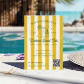 Summer Cocktail Club | バチェラーウィークエンド 招待状