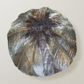 Summer Coconut Chill Palm 1 ラウンドクッション (裏面)