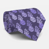 Summer colorful pineapple fruit blue pattern ネクタイ (ロール)