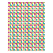 SUMMER COLORS | モザイクタイル柄 | 幾何学模様 テーブルクロス (正面)