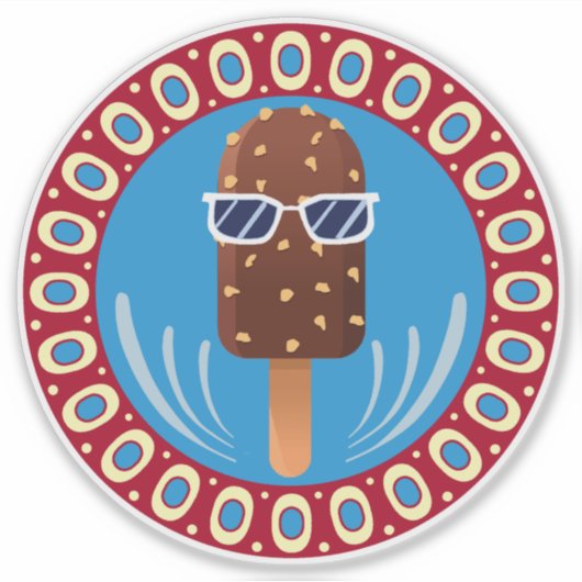 summer cool シール (正面)