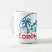 Summer coronado- california コーヒーマグカップ (正面左)