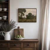 Summer Cottage Garden Wall Poster ポスター