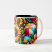 Summer cup Edition_01 ツートーンマグカップ (正面右)