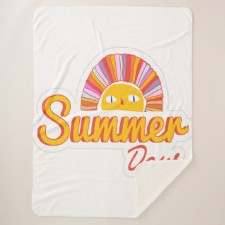 Summer day  シェルパブランケット
