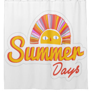Summer day  シャワーカーテン