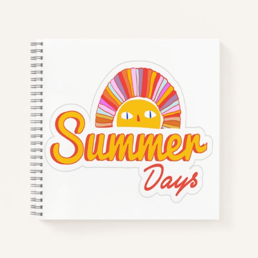 Summer day  ノートブック (正面)