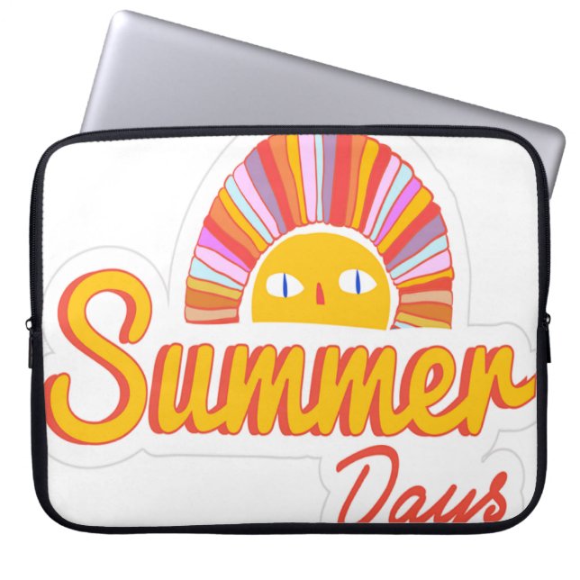 Summer day  ラップトップスリーブ (正面)