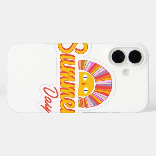 Summer day  Case-Mate iPhoneケース (裏面 (横))