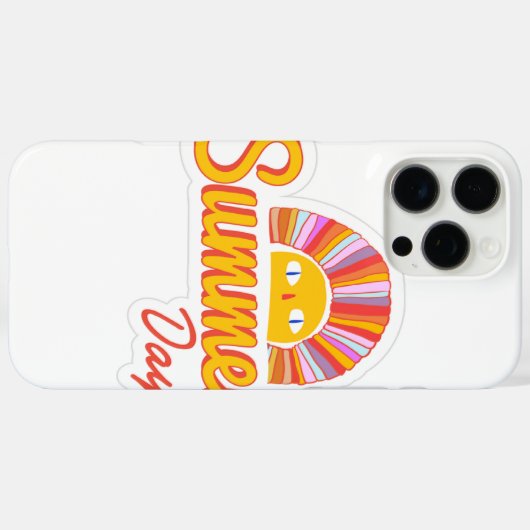 Summer day  Case-Mate iPhoneケース (裏面 (横))