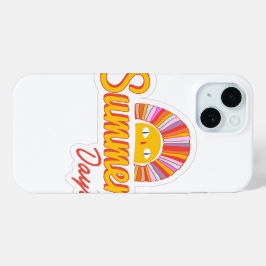 Summer day  Case-Mate iPhoneケース (裏面 (横))