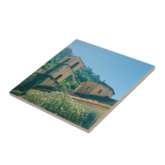 Summer day in Kotor - Montenegro タイル (側面)