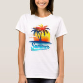 Summer en Azul Tシャツ (正面)