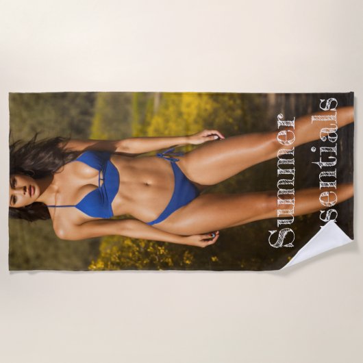 Summer Essentials Beach Towel ビーチタオル (正面)