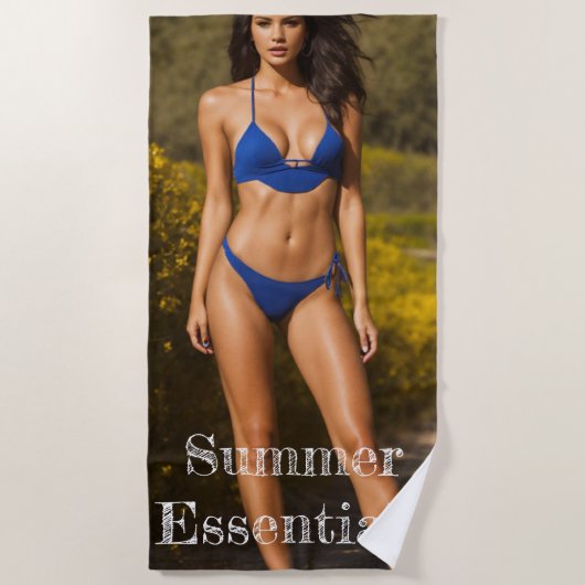 Summer Essentials Beach Towel ビーチタオル (正面)