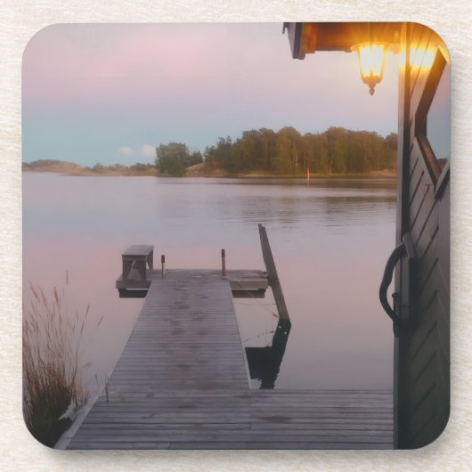 Summer evening in the swedish archipelago コースター (正面)