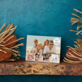 Summer family vacation photo collage フォトプラーク (側面)