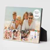 Summer family vacation photo collage フォトプラーク (側面)