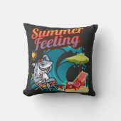 "Summer Feeling"  クッション (正面)