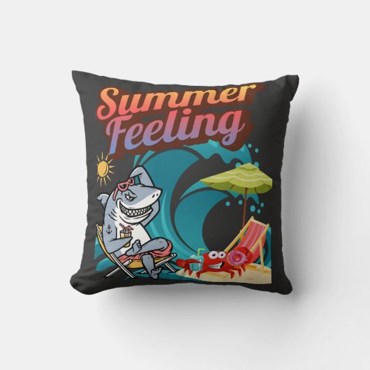 "Summer Feeling"  クッション (正面)