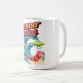 "Summer Feeling"  コーヒーマグカップ (正面右)