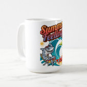 "Summer Feeling"  コーヒーマグカップ (正面左)