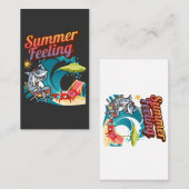 "Summer Feeling"  名刺 (正面/裏面)