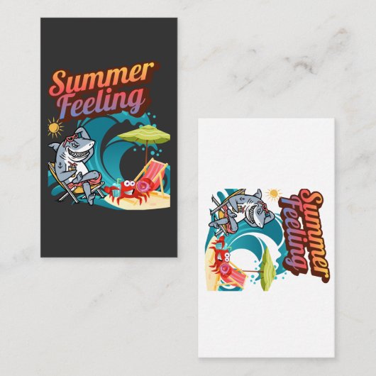 "Summer Feeling"  名刺 (正面/裏面)