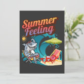 "Summer Feeling"  招待状 (スタンド正面)