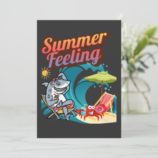 "Summer Feeling"  招待状 (スタンド正面)