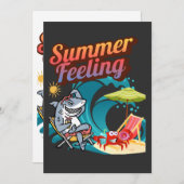 "Summer Feeling"  招待状 (正面/裏面)