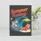 "Summer Feeling"  Einladung 招待状 (スタンド正面)
