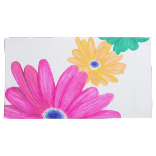 Summer Floral 枕カバー (正面右)