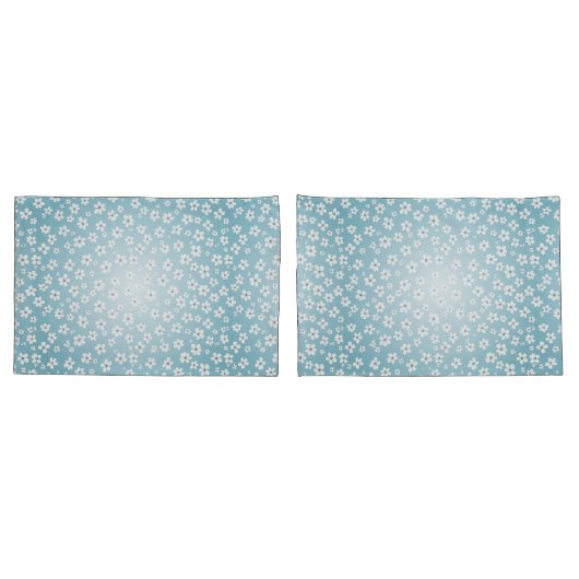 Summer Floral Pillowcase Set – 20"x30" Cushion  枕カバー (バックセット)