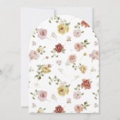 Summer Floral Wedding 招待状 (裏面)