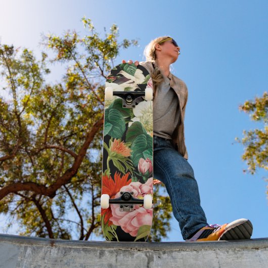 Summer flower pattern  スケートボード (室外1)