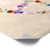 Summer Flower Power ポスター (角)