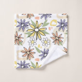 Summer Flowers  バスタオルセット (ウォッシュタオル)