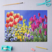 Summer Flowers 薄葉紙 (クラフト)