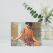 Summer Flowers by John William Godward ポストカード (スタンド正面)