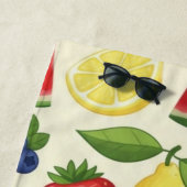 Summer Fruit Beach Towel - Watermelon & Assorted ビーチタオル (インサイチュ)